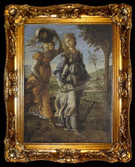 framed  Sandro Botticelli Return of Judith to Betulia (mk36), ta009-2